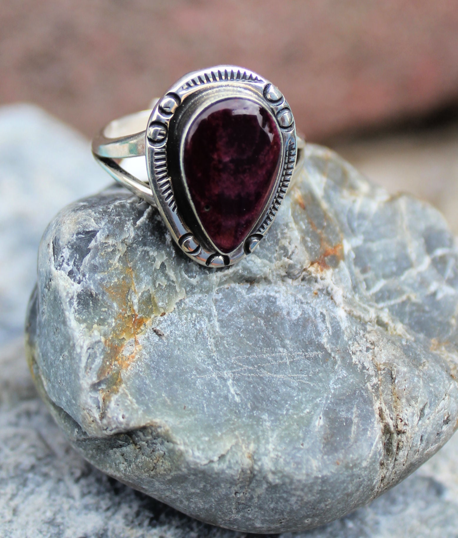 Purple spiny sale oyster ring